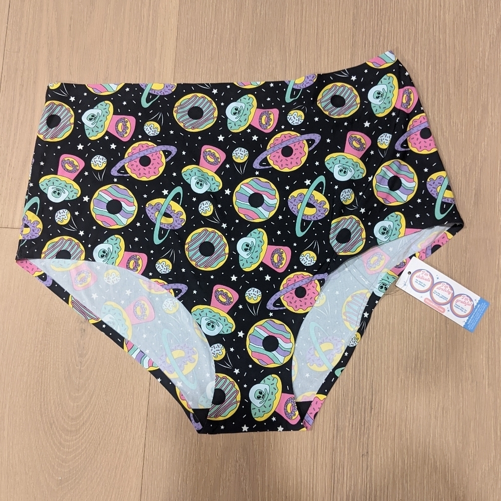 Cheek Boss alien donut themed panties